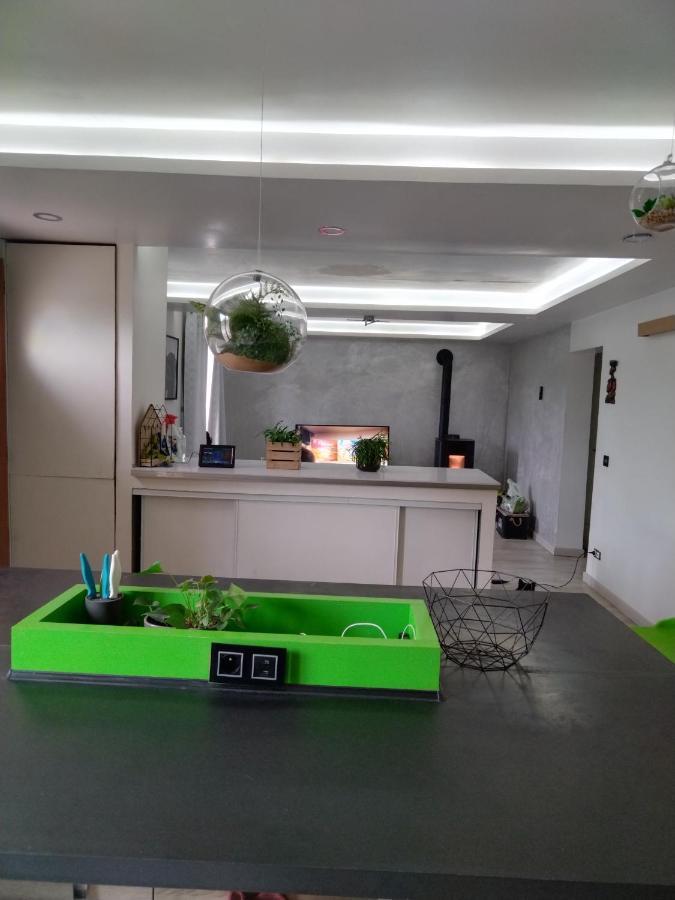 Agréable maison de campagne Le Mesnil-Theribus Exterior foto